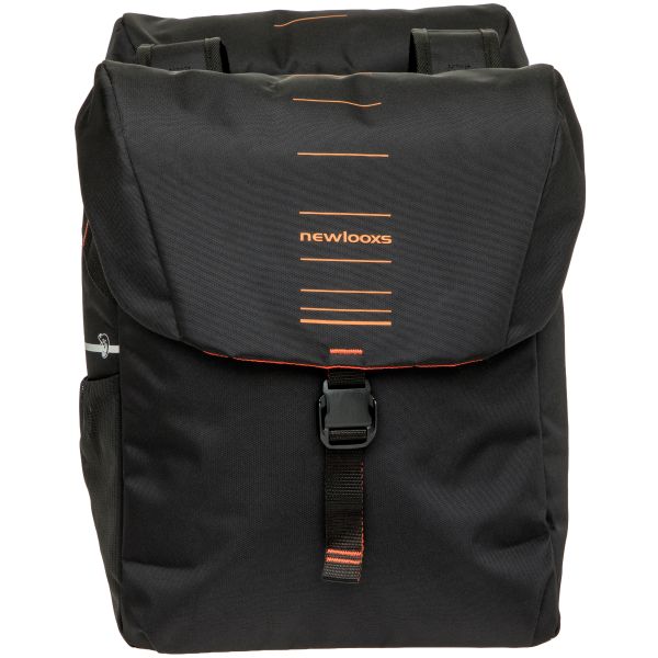 Burgers - new looxs tas new looxs vigo dubbel | zwart oranje | 40l