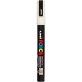 Uni posca pc3m acrylmarker ivoor - ronde punt tot 1,3 mm