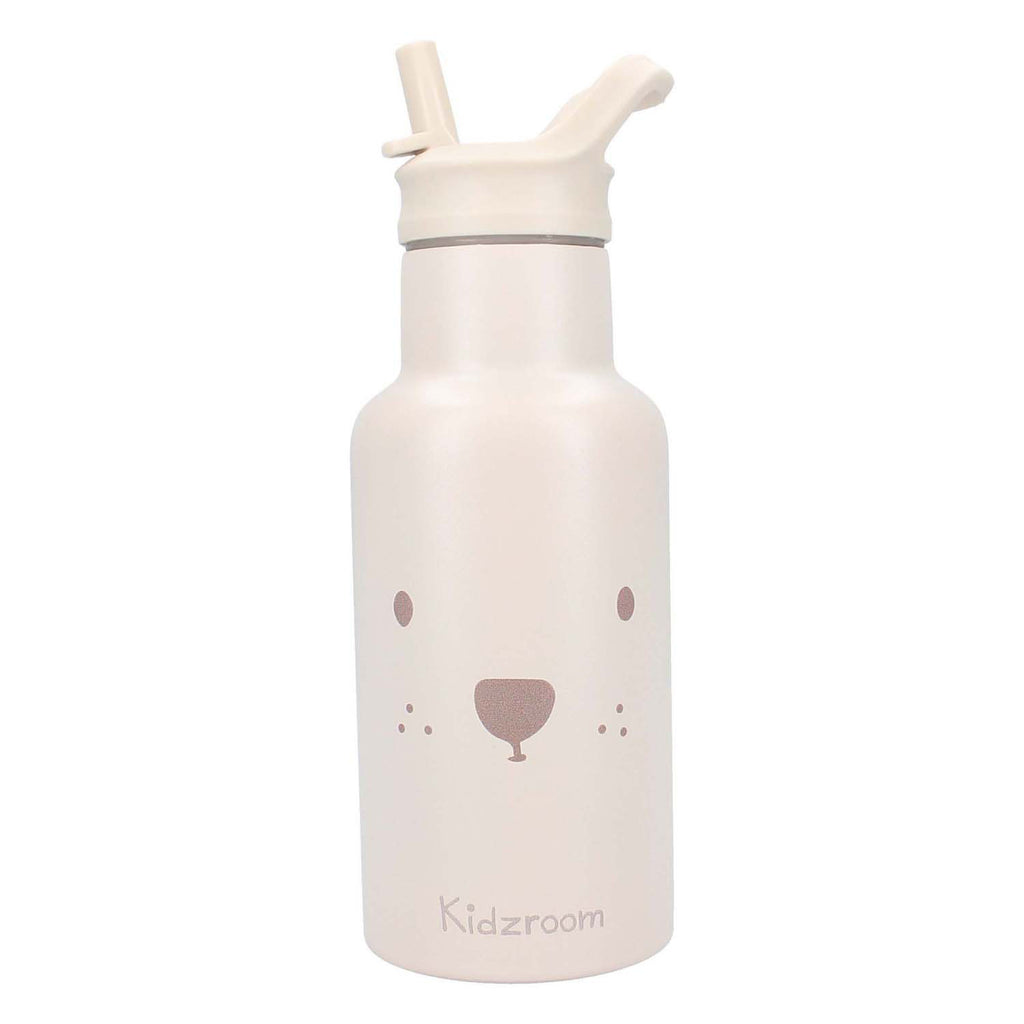 Kidzroom drinkfles sweet sips teddybeer, 350ml