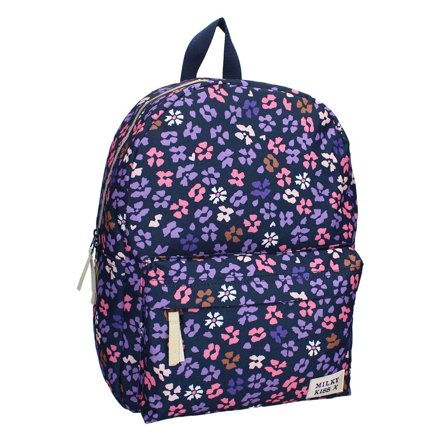 Milky Kiss - Milky Kiss rugzak prestige - bloemenprint