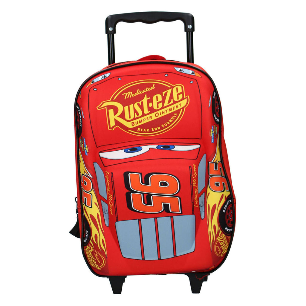 Vadobag - Vadobag Cars 3d trolley/rugzak lightning mcqueen