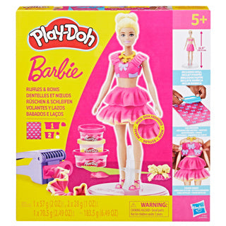 Play-Doh -Doh barbie ruches en strikken - boetseerklei
