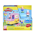 Play-doh peppas ijsjes speelset - boetseerklei - inclusief 5 potjes