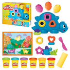 Play-doh vormen en kleuren dino