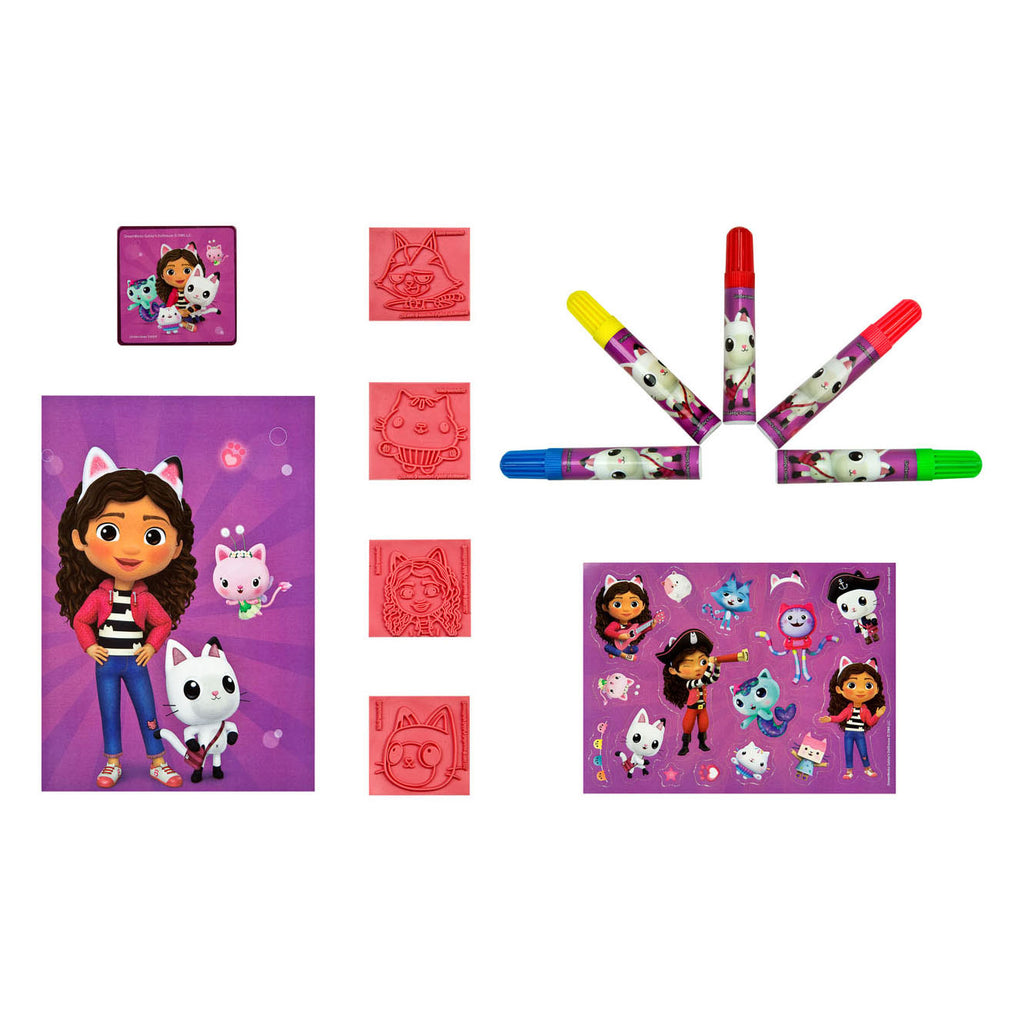 Gabby's Poppenhuis - Gabby's Poppenhuis mega stempelset