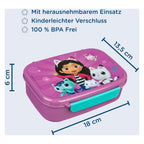 Undercover - Undercover Gabby's dollhouse lunchbox | 4 stuks