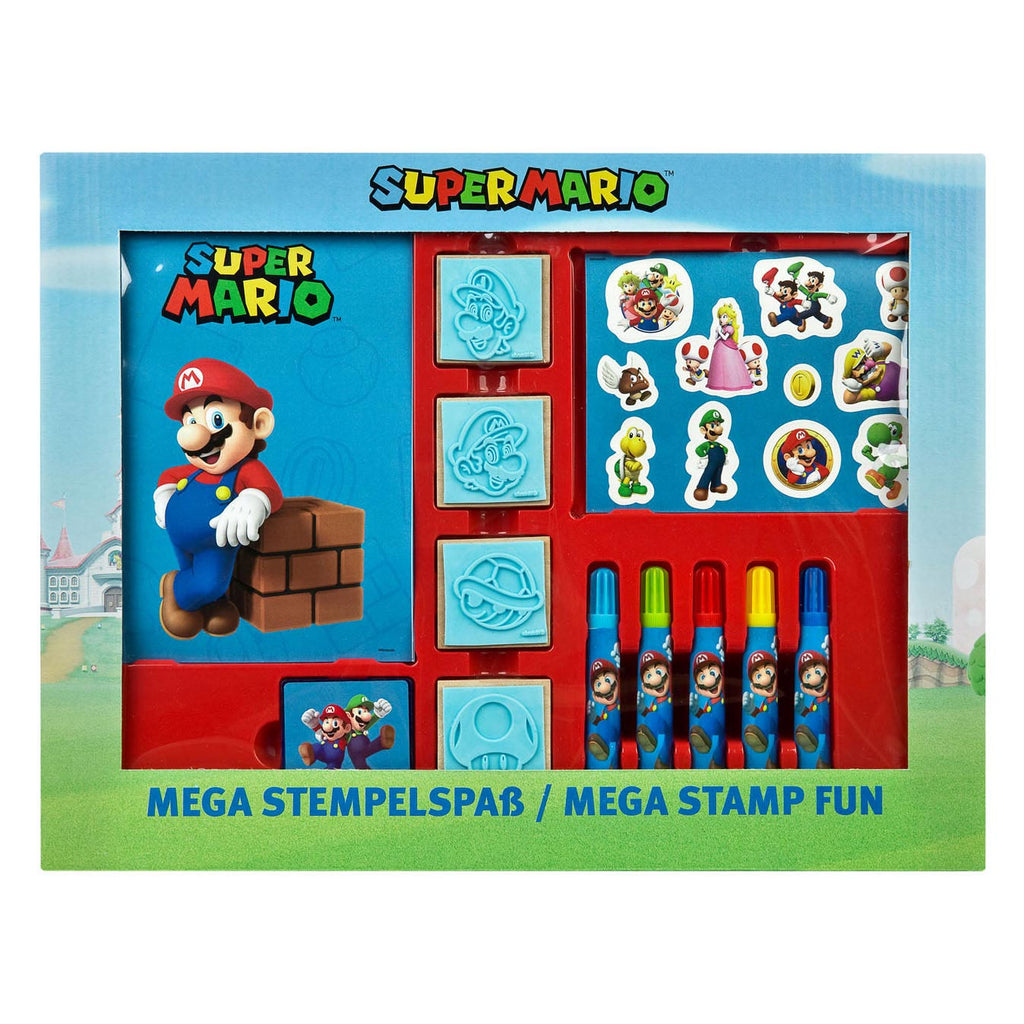 Under cover super mario - mega stempelset
