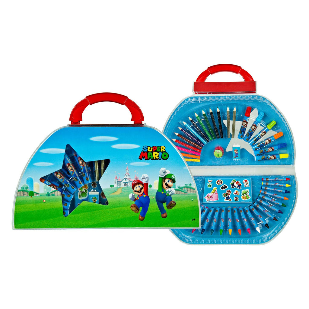 Undercover - Undercover Super mario kleurkoffer 51dlg.