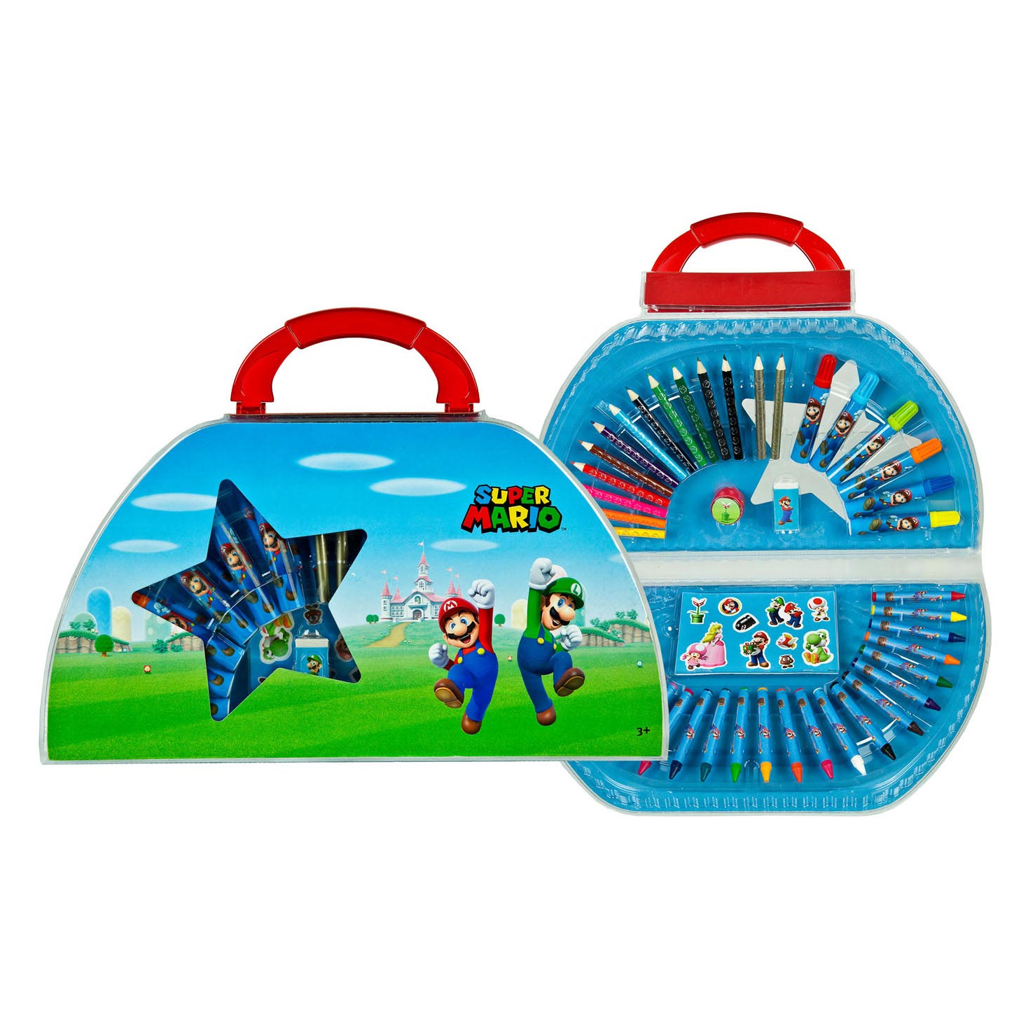 Undercover - Undercover Super mario kleurkoffer 51dlg.