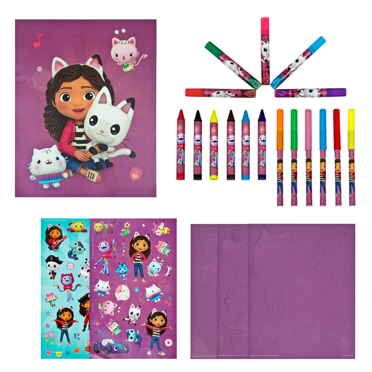 / Sans Marque - / Sans Marque Gabby's poppenhuis deluxe knutselset