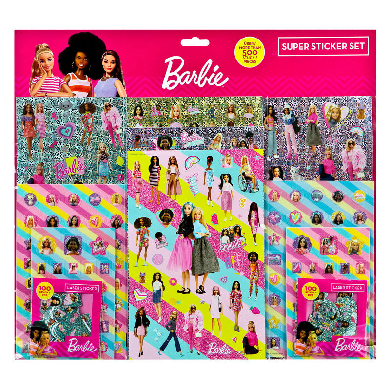 Undercover - Undercover Super stickerset barbie
