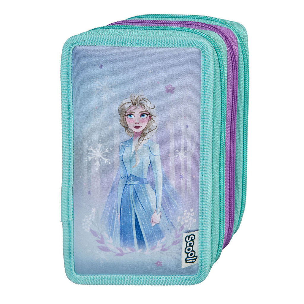 Undercover 3-vaks gevulde etui disney frozen
