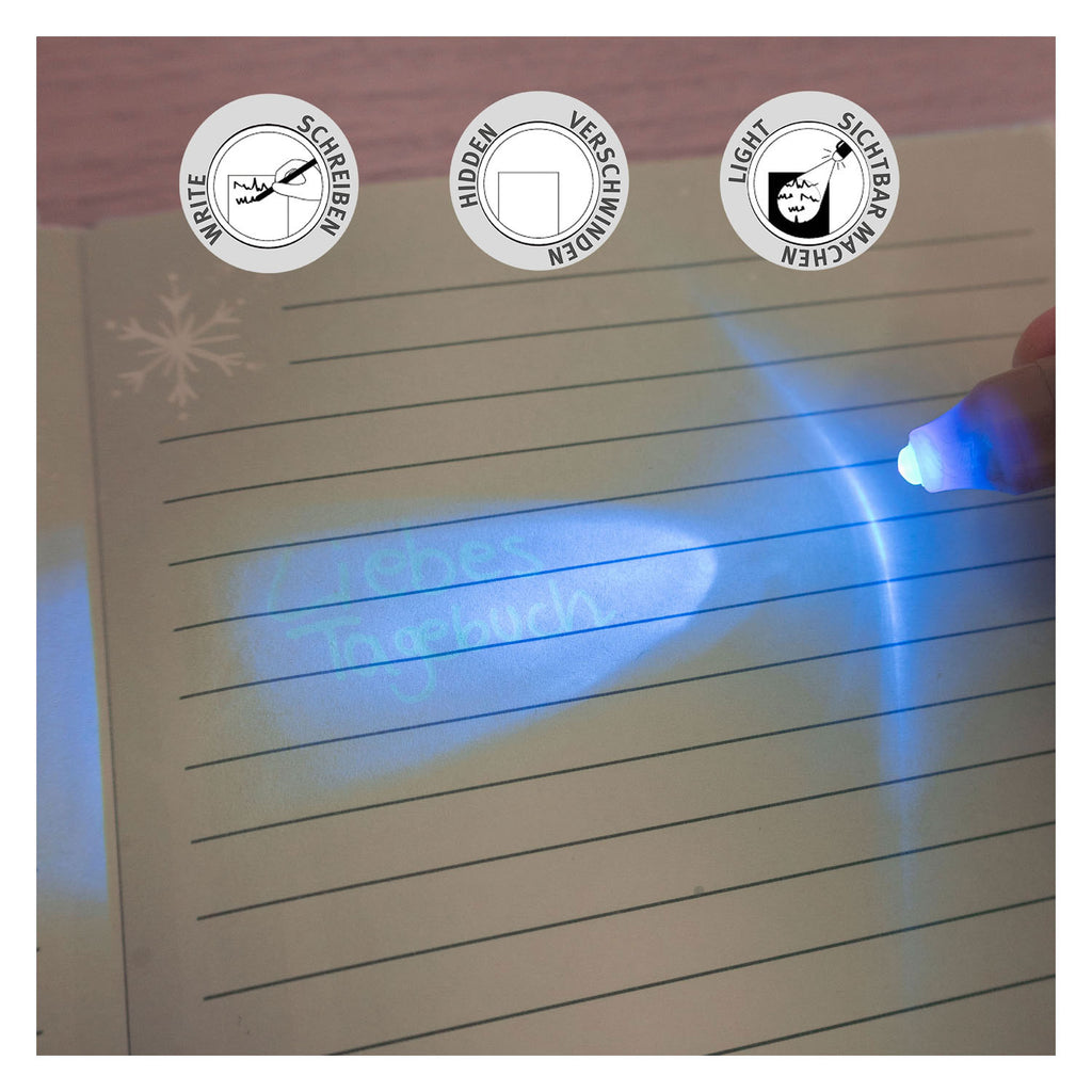 Undercover - Undercover Geheim dagboek frozen met uv-pen