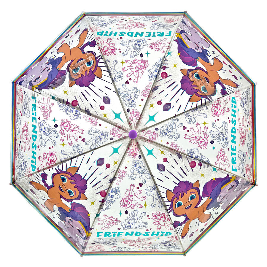 Undercover - Undercover paraplu my little pony regenboog kindvriendelijk 69 cm.