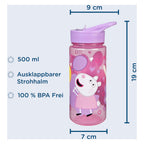 Undercover - Undercover Areo drinkfles peppa pig 500ml
