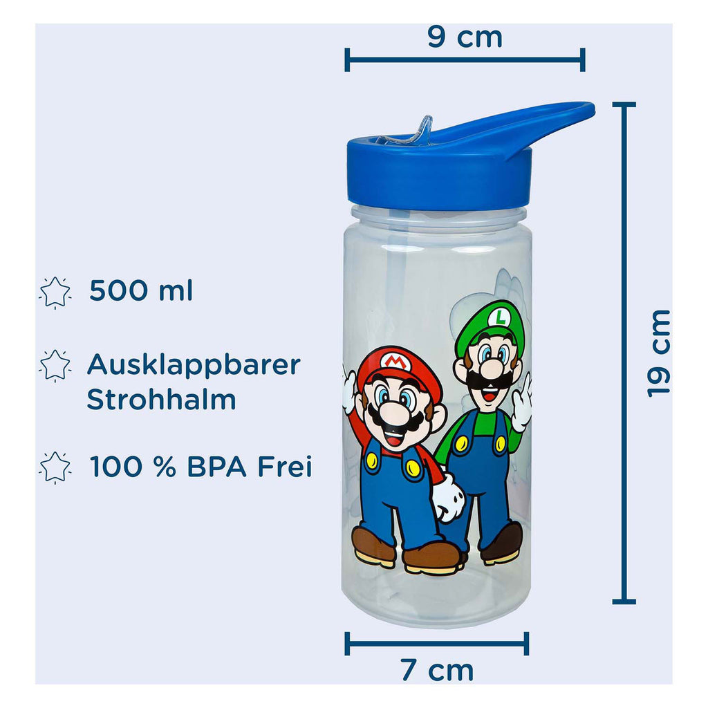 Undercover drinkfles super mario | 4 stuks