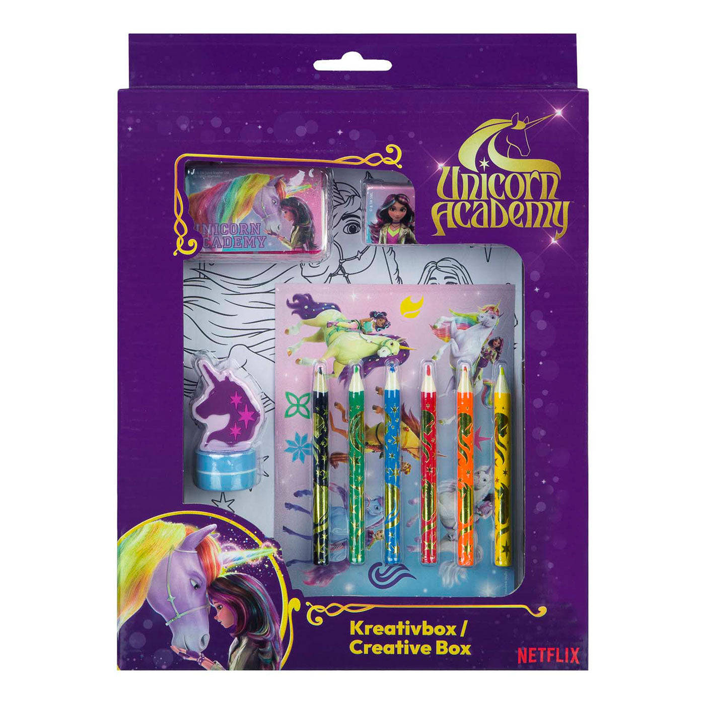 Undercover unicorn academy knutselbox, 21dlg