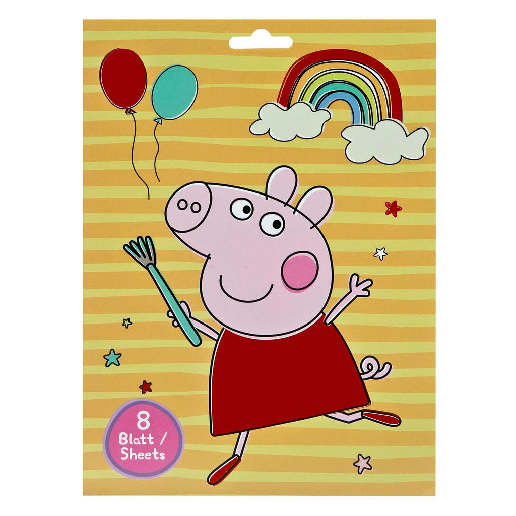 Undercover - Undercover Stickerboek peppa pig met 8 vellen