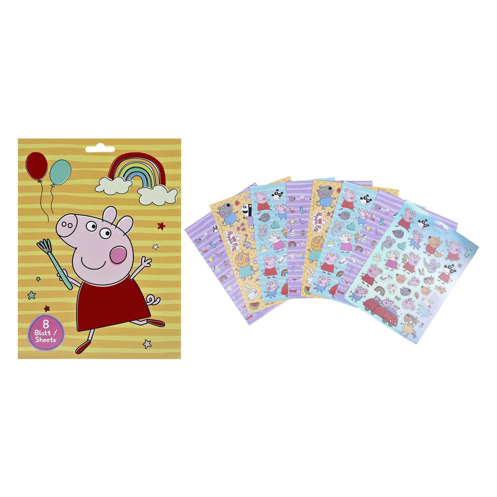 Undercover - Undercover Stickerboek peppa pig met 8 vellen