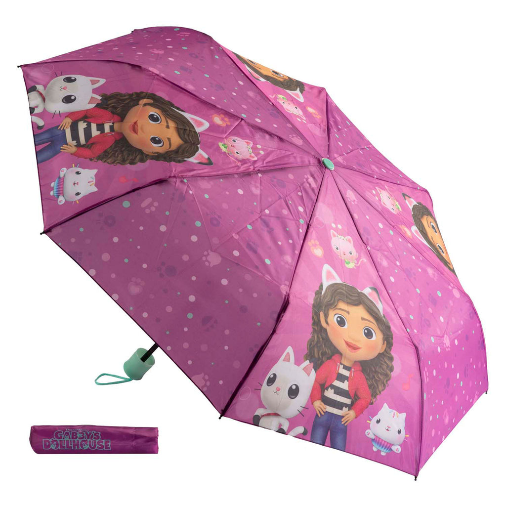 Undercover paraplu gabby's poppenhuis, 94cm