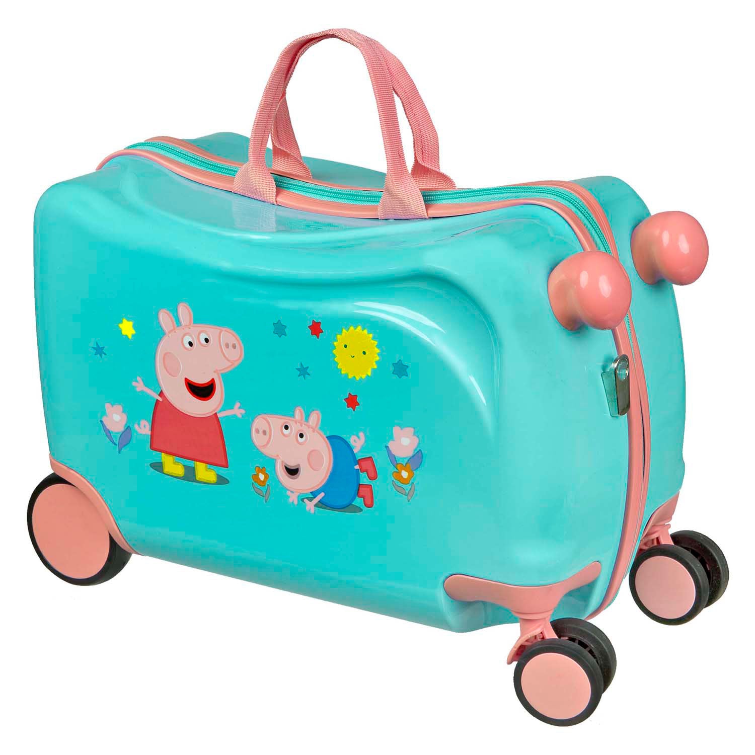 Undercover trolleykoffer ride-on peppa pig