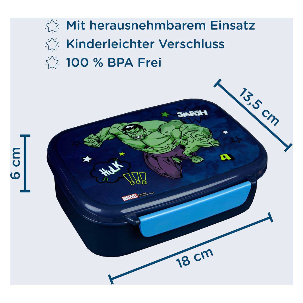 Undercover lunchbox - marvel hulk