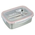 Undercover lunchbox snoopy roestvrij staal met kunststof deksel.