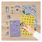 Undercover super sticker set bluey - 500+st.