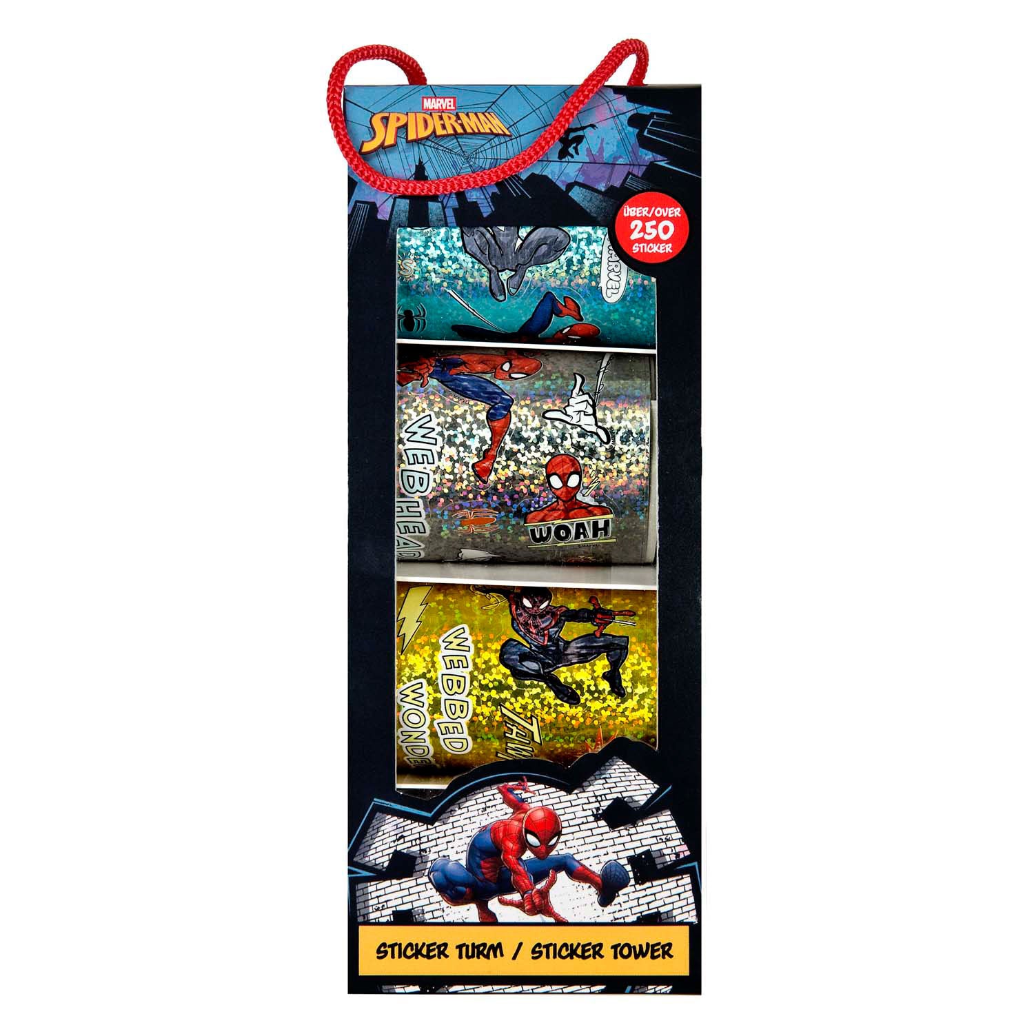 Undercover - Undercover Sticker toren spiderman - 250+st.