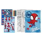Undercover - Undercover Kleurblok spidey met kleurpotloden en stickers
