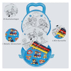 Undercover kleurset to go paw patrol met kleurpotloden en stickers