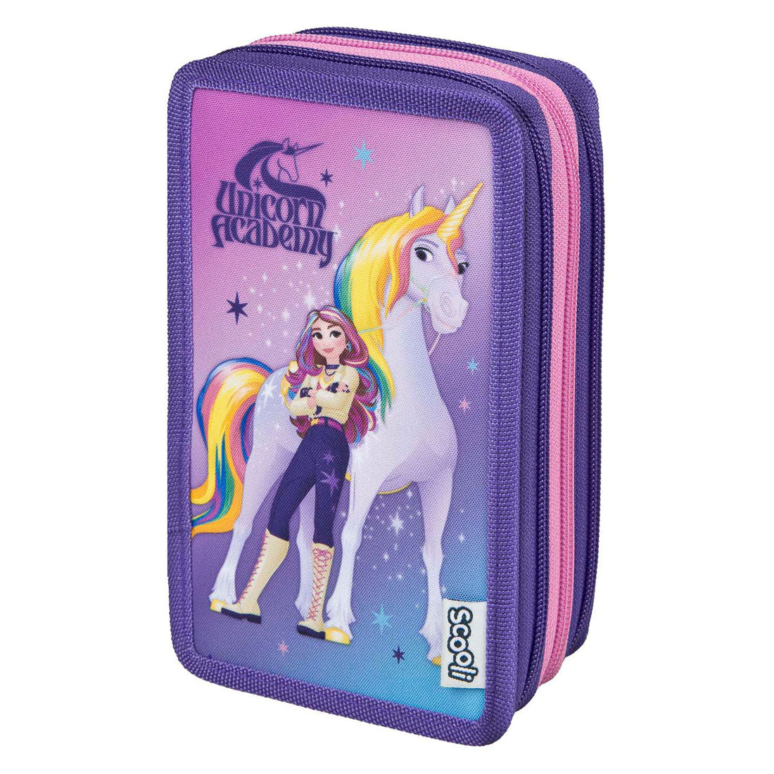 Undercover gevuld etui unicorn academy