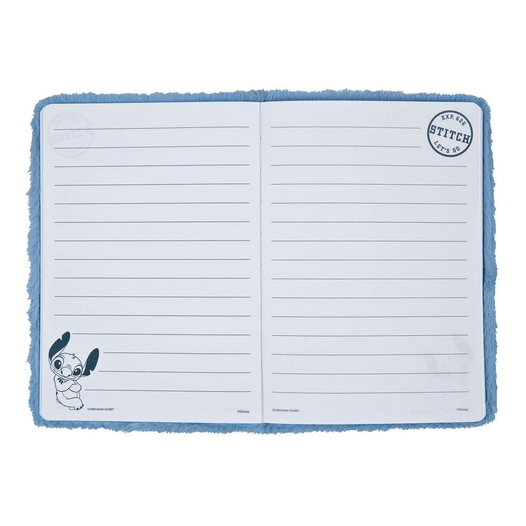 Pluche notitieboek a5 stitch