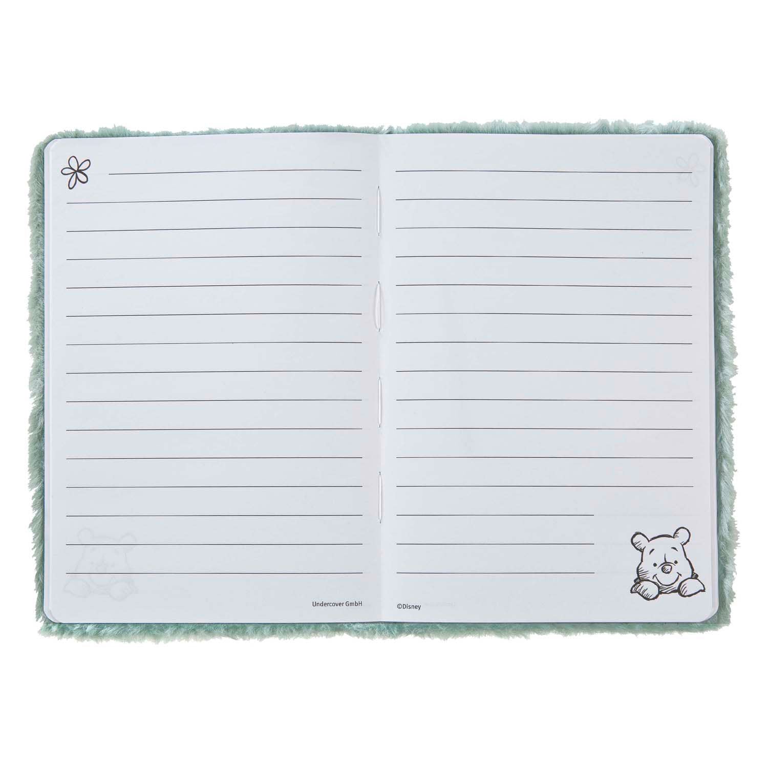 Undercover - Undercover Pluche notitieboek a5 winnie de poeh