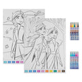 Undercover - Undercover Kleuren op nummer set frozen