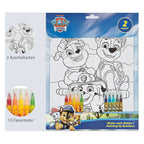 Undercover - Undercover Kleuren op nummer set paw patrol