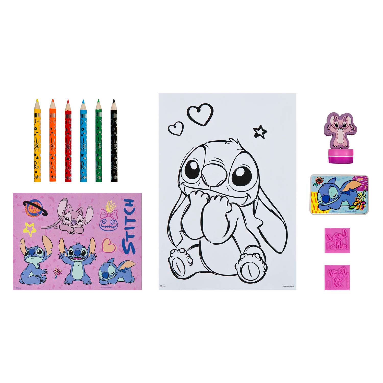 Undercover - Undercover Creativiteitsdoos stitch - 21dlg.