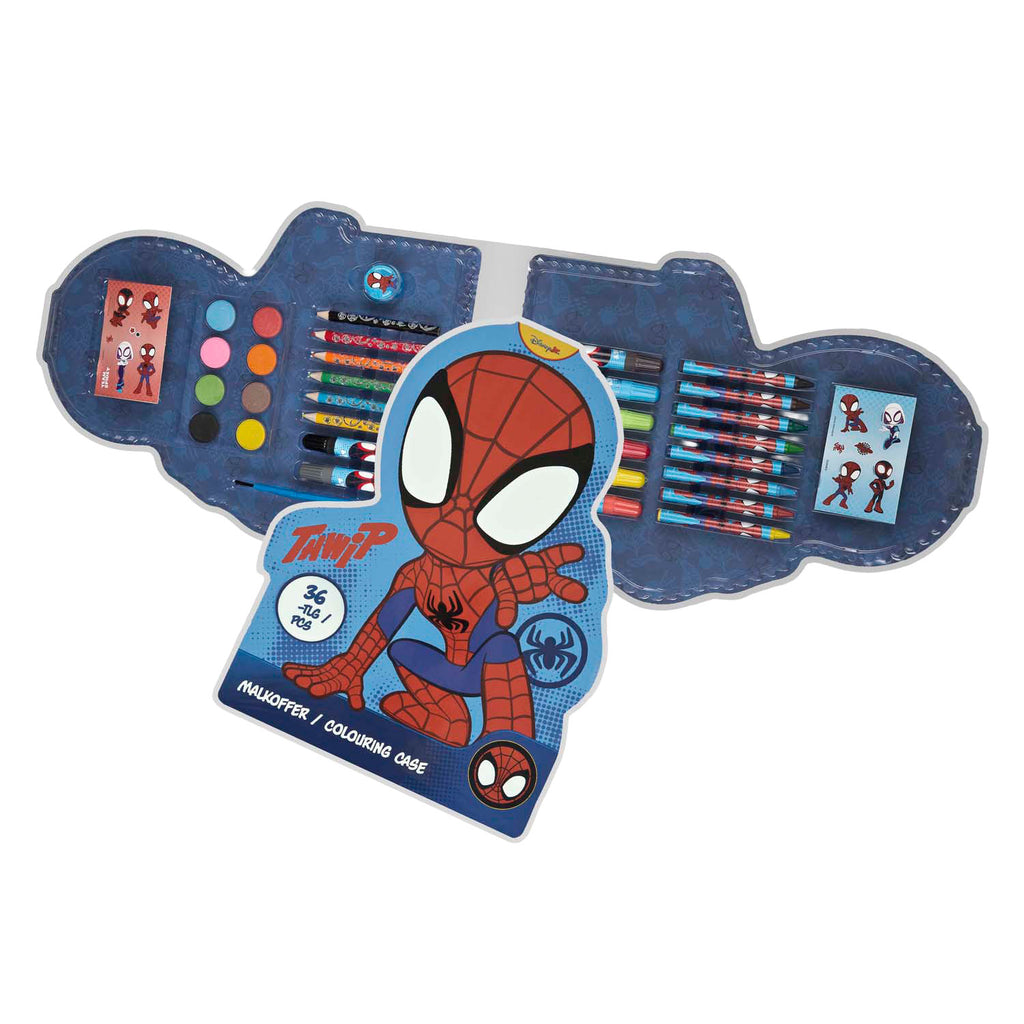 Undercover - Undercover Kleurkoffer spidey - 36dlg.