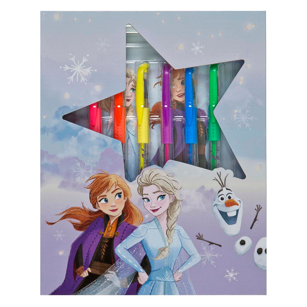 Undercover - Undercover Kleurset met gelpennen frozen