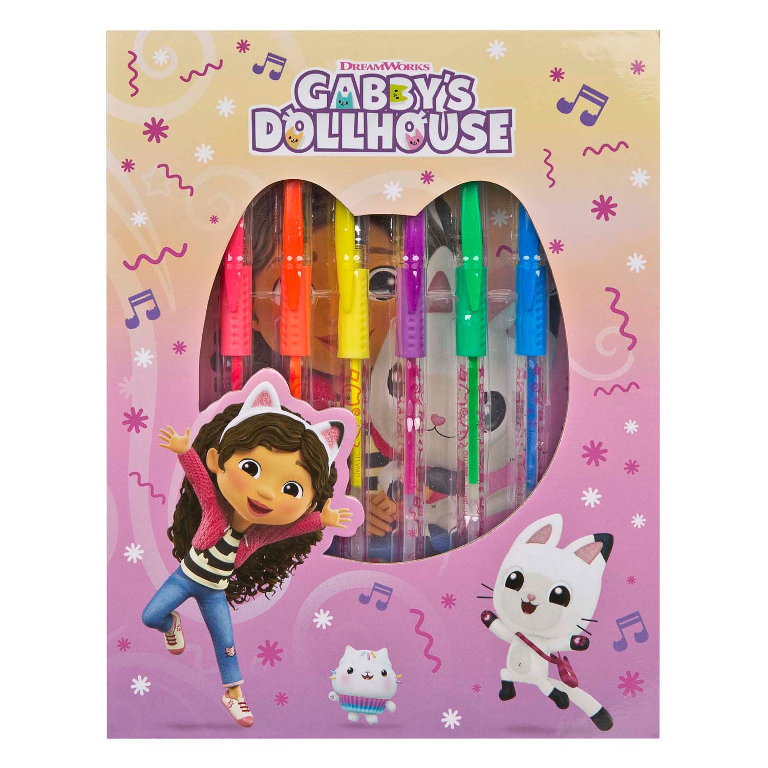 Undercover - Undercover Kleurset met gelpennen gabby's poppenhuis