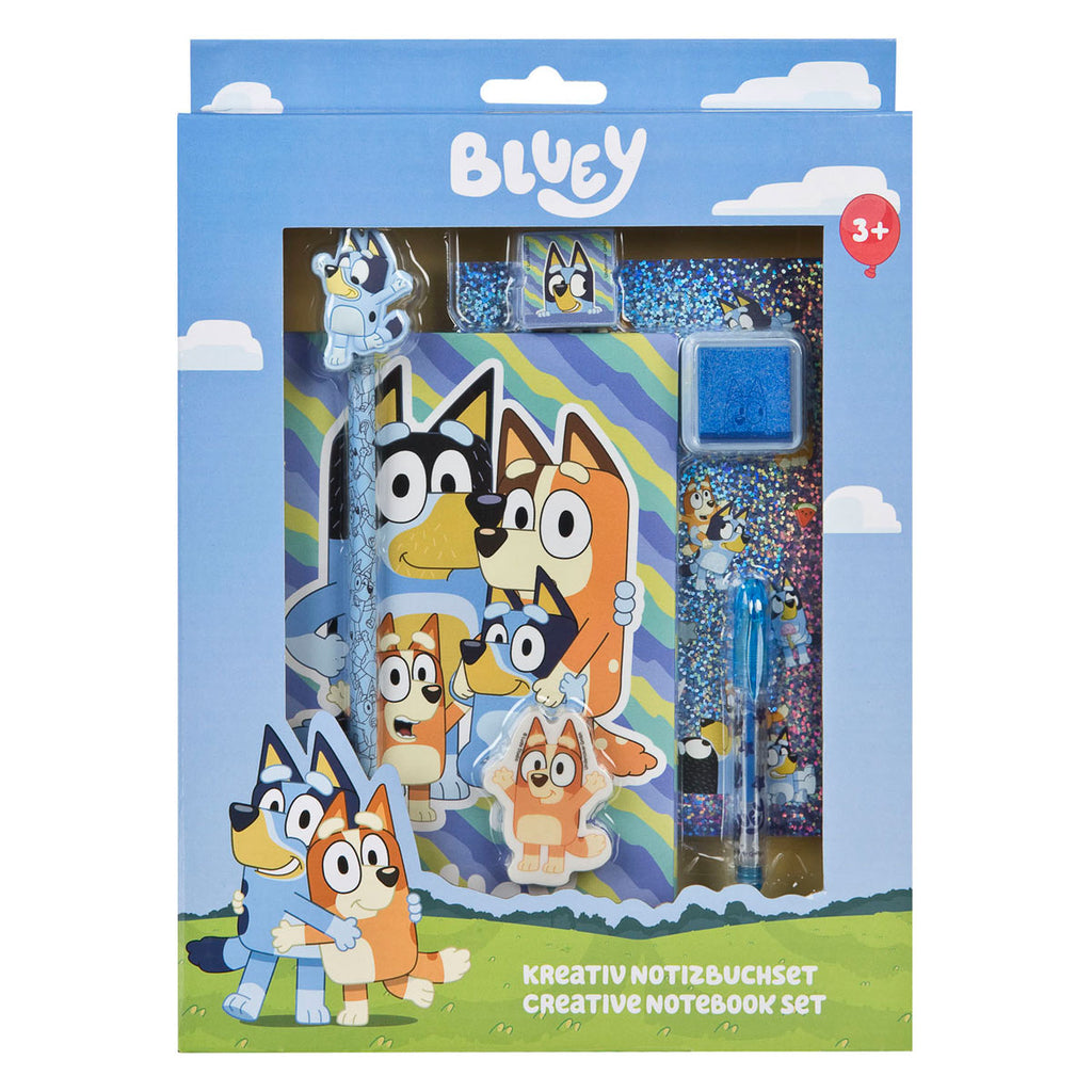 Undercover - Undercover bluey notitieblok set - schrijf- en knutselaccessoires.