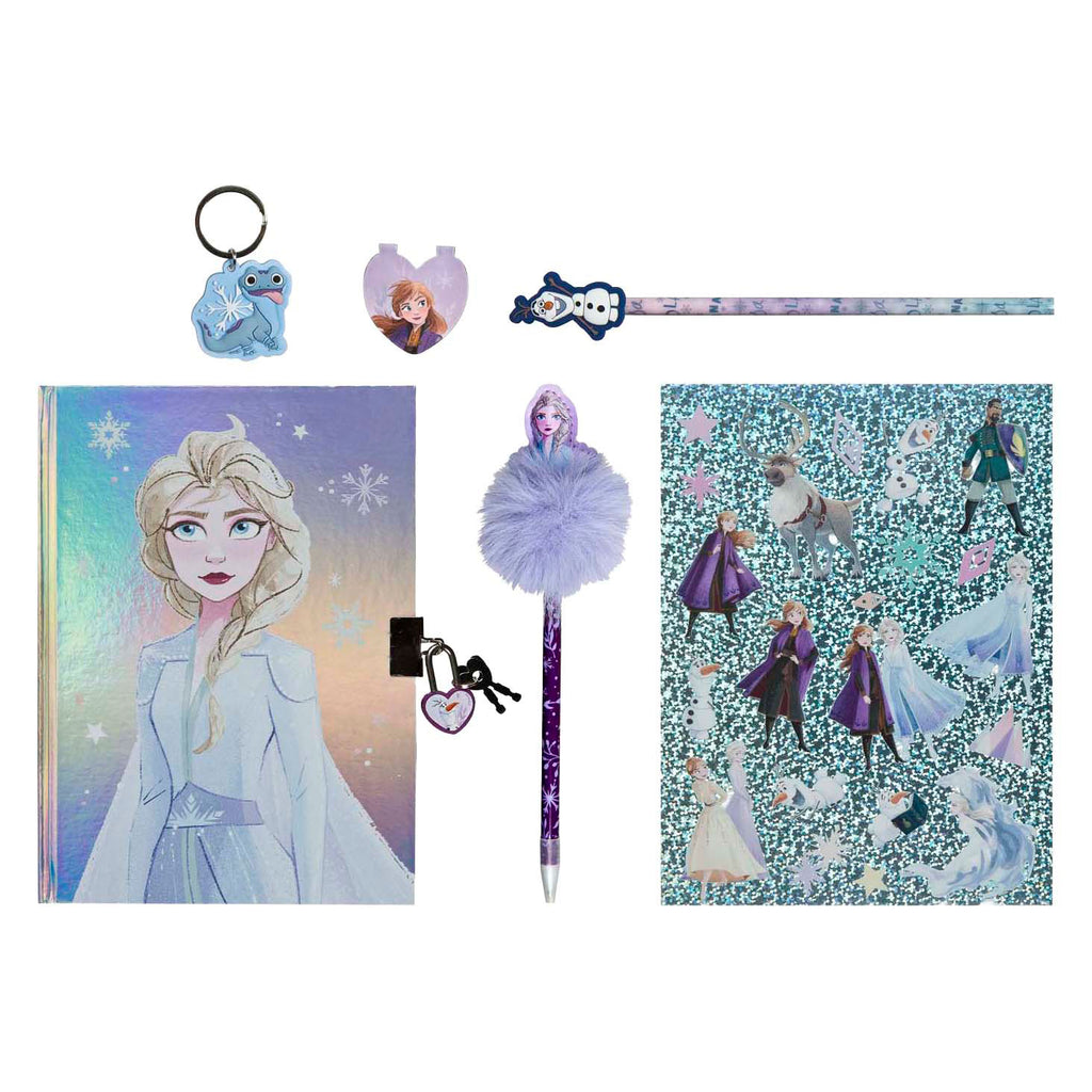 Undercover - Undercover Glitter dagboek set frozen - 6dlg.