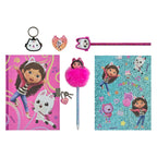 Glitter dagboek set gabby's poppenhuis - 6dlg.