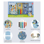 Undercover mega kleur en stempel set bluey - 15dlg.