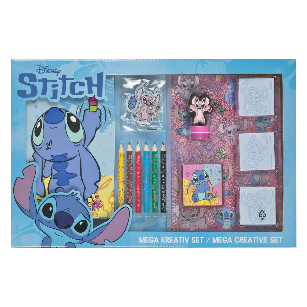 Undercover - Undercover Mega kleur- en stempelset stitch - 15dlg.