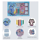 Undercover - Undercover Mega kleur- en stempelset stitch - 15dlg.