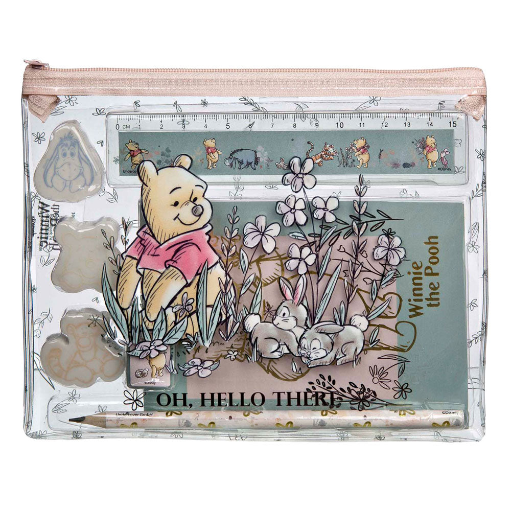 Undercover - Undercover Notitieset in etui winnie de poeh - 7dlg.