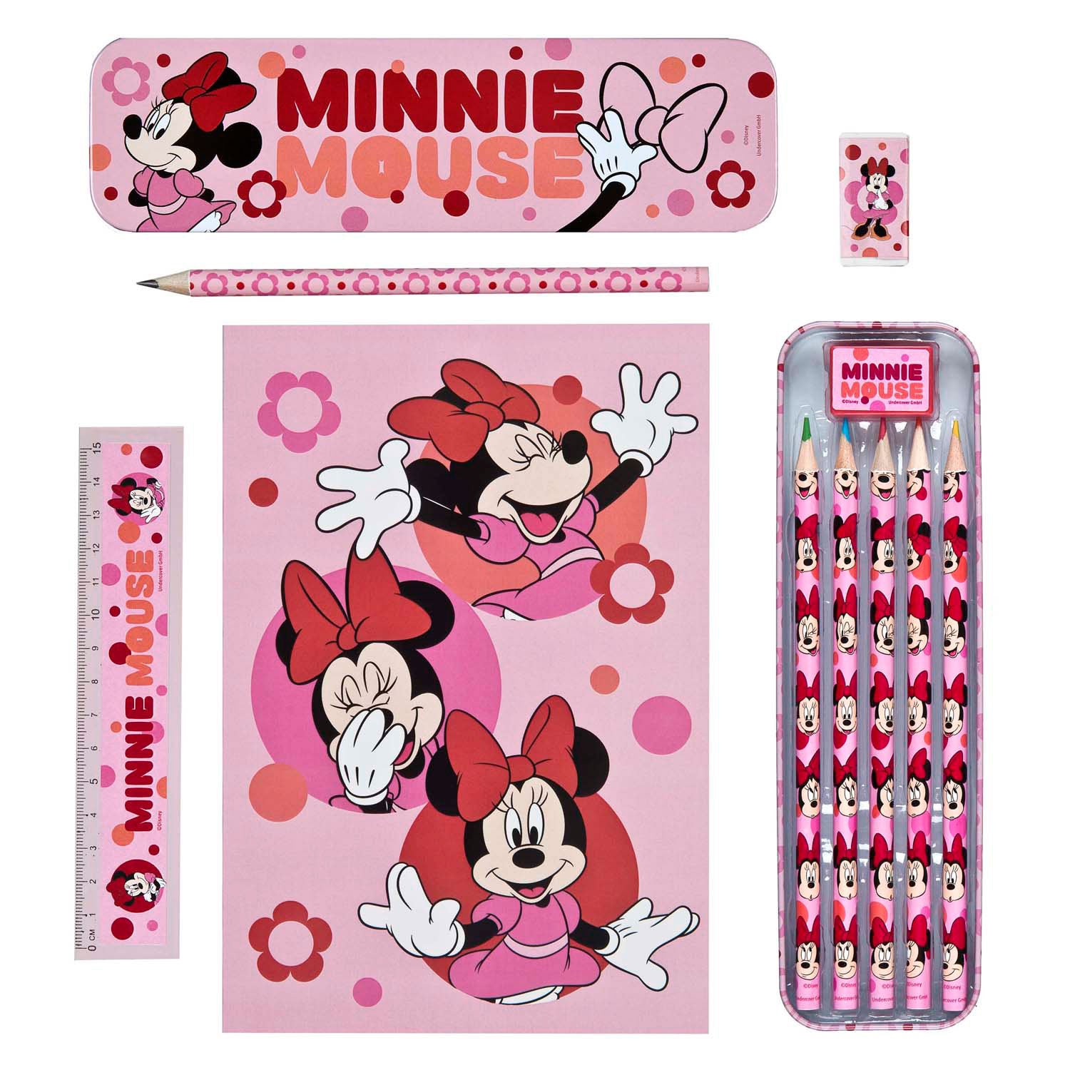 Disney - Schrijfwaren set minnie mouse - 11dlg.