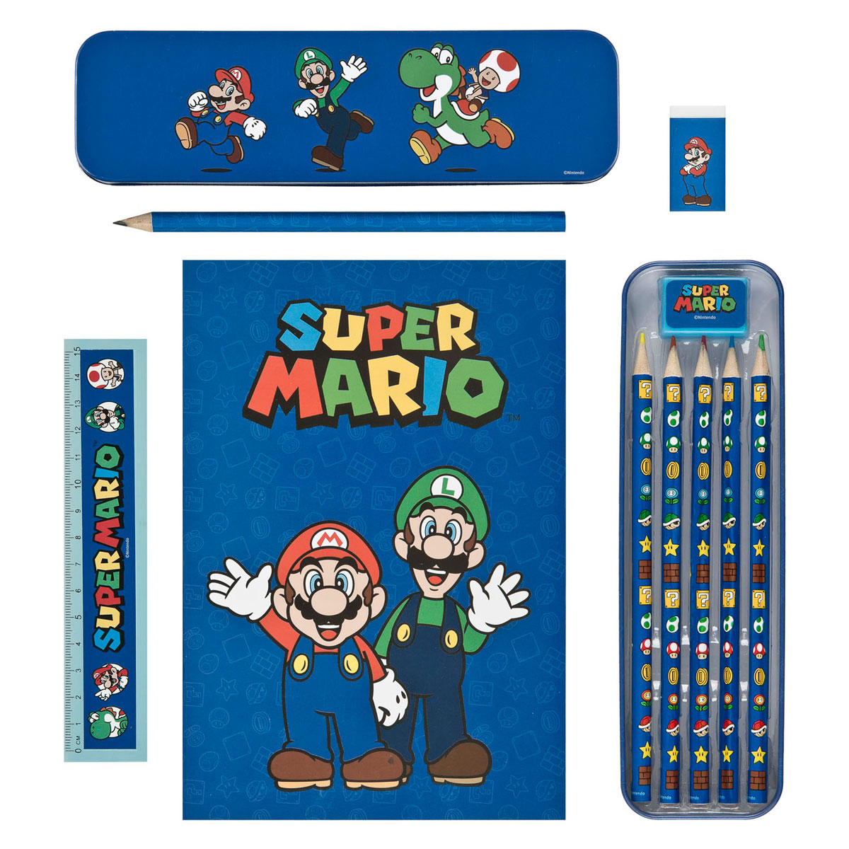 Undercover - Undercover Schrijfwaren set super mario - 11dlg.