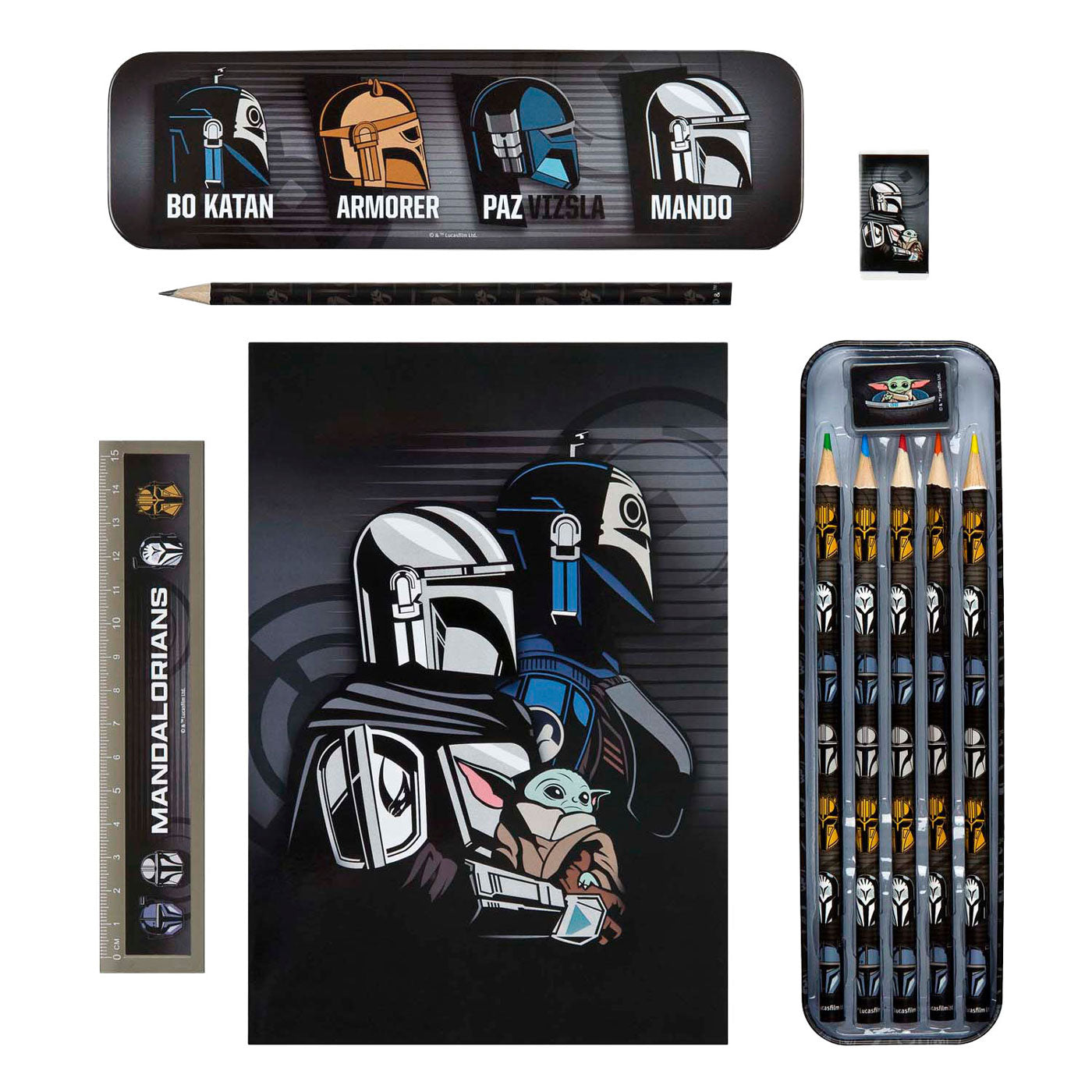 - Schrijfwaren Set Star Wars - 11dlg.
